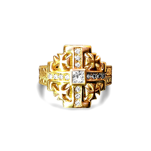MALTESE CROSS RING